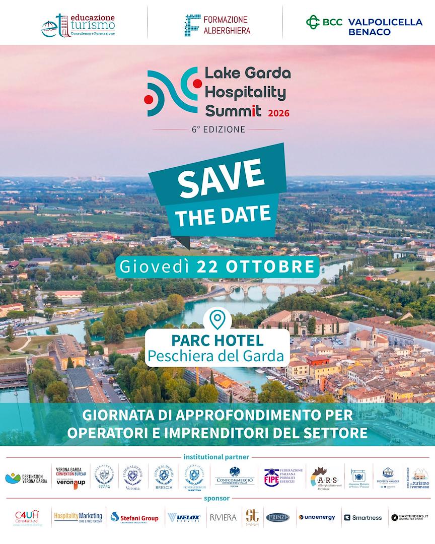 Stefani Group sponsor del Lake Garda Hospitality Summit 2026