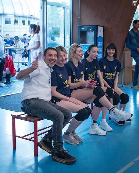 Campioni della Sponsor Cup 2025: il successo di Stefani Group in campo con Verona Volley