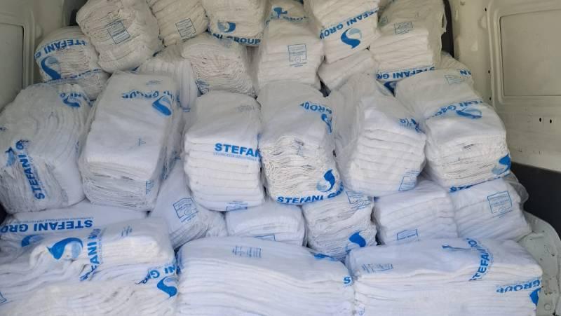 Stefani Group dona biancheria a City Angels Brescia e San Vincenzo: un gesto concreto di solidarietà